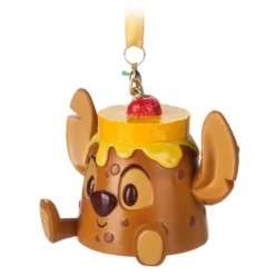 Disney Store Stitch Pineapple Upside-Down Cake Disney Munchlings Baked Treats Hanging Ornament -Toys Store 465063953821 2