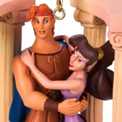 Hercules And Megara Hanging Sketchbook Ornament -Toys Store 465064195213 2