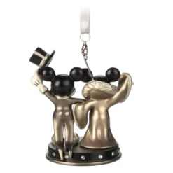 Mickey Mouse And Minnie Mouse Sketchbook Ornament, Mickey's Gala Premier -Toys Store 465064217410 2