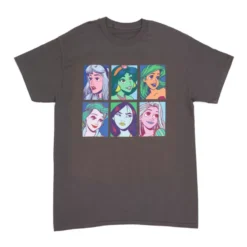 Disney Princess Pop Art Customisable T-Shirt For Adults