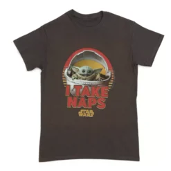 Grogu 'I Take Naps' Customisable T-Shirt For Adults, Star Wars