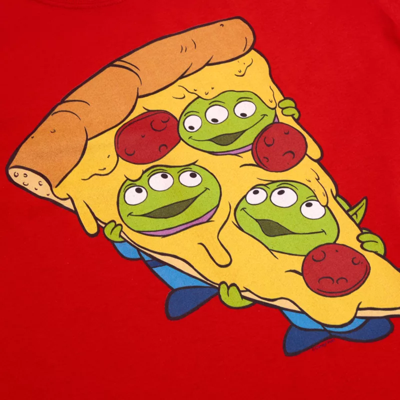 Aliens Pizza Customisable T-Shirt For Adults 4 Aliens Pizza Customisable T-Shirt For Adults - Image 2