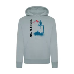 Ms. Marvel Customisable Hooded Sweatshirt For Adults
