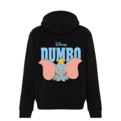 Dumbo Customisable Zip Front Hooded Sweatshirt For Adults -Toys Store 493033897165 1