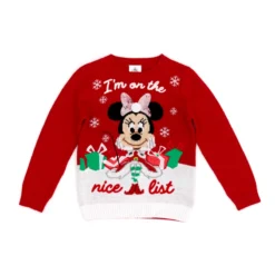 Minnie Mouse Christmas Jumper For Kids