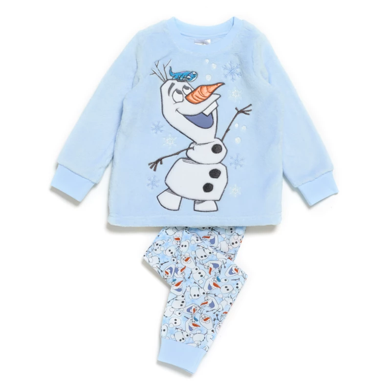 Olaf Fluffy Pyjamas For Kids, Frozen 2 3 Olaf Fluffy Pyjamas For Kids, Frozen 2