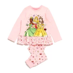 Disney Princess Pink Pyjamas For Kids