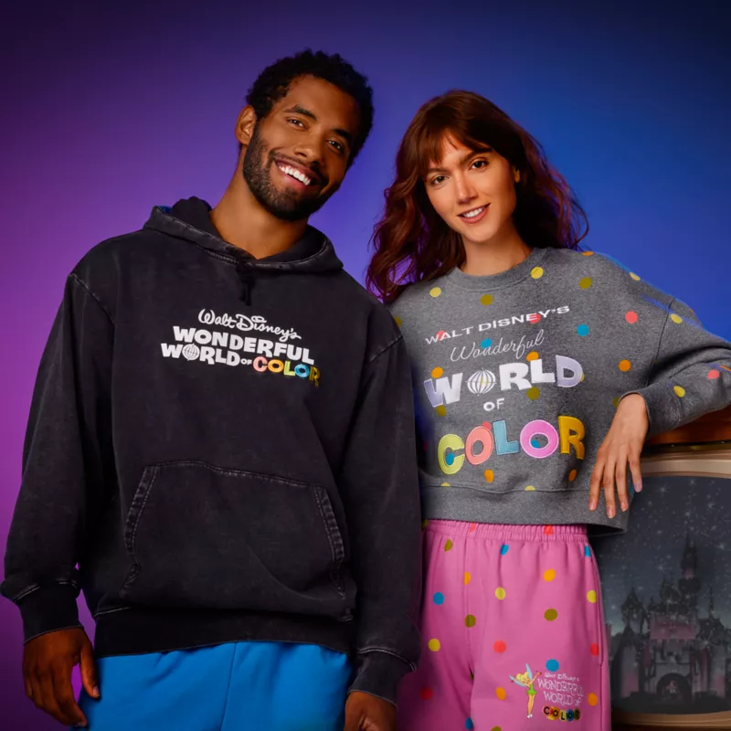 Disney100 Walt Disney's Wonderful World Of Color Ladies' Pullover Sweatshirt 4 Disney100 Walt Disney's Wonderful World Of Color Ladies' Pullover Sweatshirt - Image 2