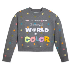 Disney100 Walt Disney's Wonderful World Of Color Ladies' Pullover Sweatshirt