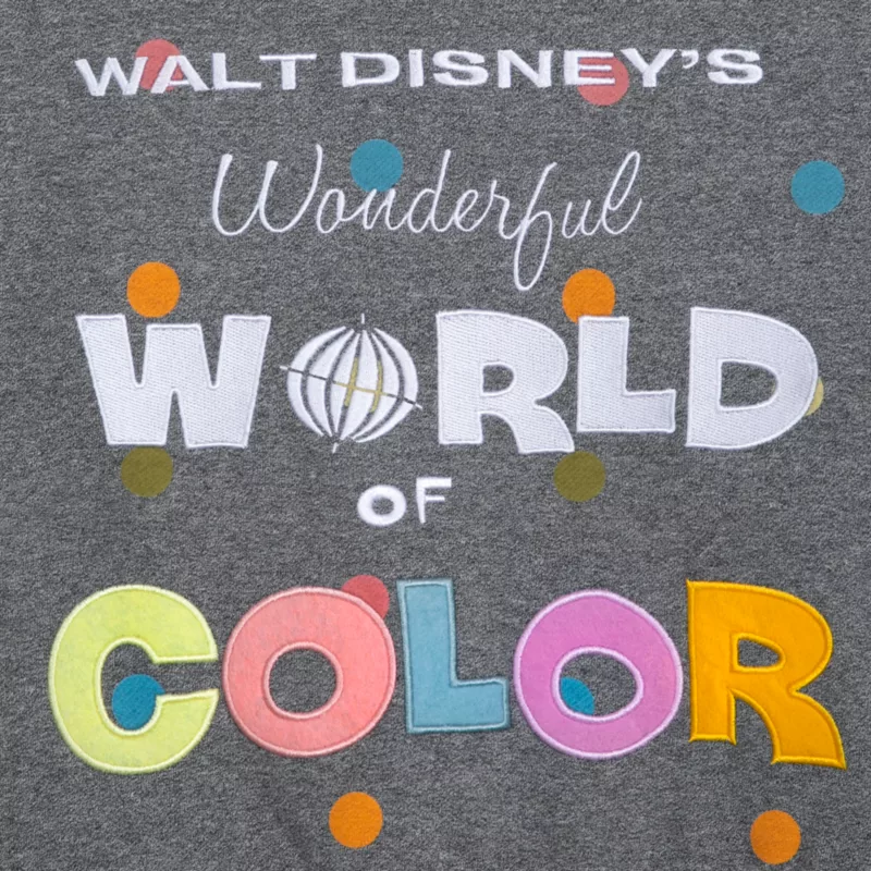 Disney100 Walt Disney's Wonderful World Of Color Ladies' Pullover Sweatshirt 6 Disney100 Walt Disney's Wonderful World Of Color Ladies' Pullover Sweatshirt - Image 4
