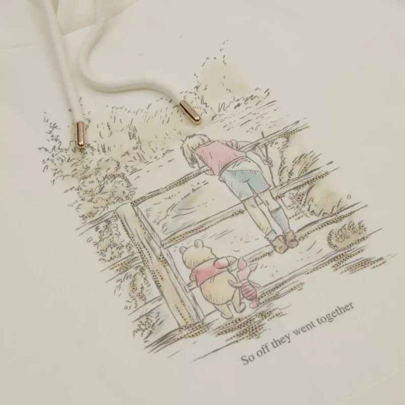 Winnie The Pooh Hooded Sweatshirt For Adults 4 Winnie The Pooh Hooded Sweatshirt For Adults - Image 2