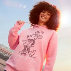 Disney Store Minnie Mouse Ladies' Hooded Sweatshirt -Toys Store 5102050290127M 1