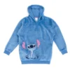 Stitch Ladies' Fluffy Hooded Sweatshirt, Lilo & Stitch 1 Stitch Ladies' Fluffy Hooded Sweatshirt, Lilo & Stitch -Toys Store 5104051480052M