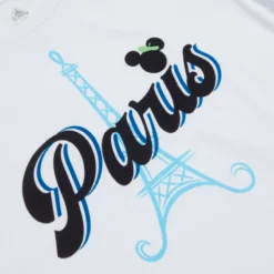 Mickey Icon Paris City T-Shirt For Adults -Toys Store 5205046859810M 3