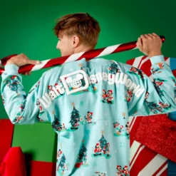 Walt Disney World Mickey And Friends All-Over Print Christmas Spirit Jersey For Adults -Toys Store 5302050880270M 2